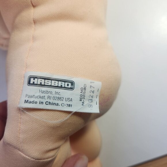 Cabbage Patch Kid Doll Poseable with Orange Yarn Hair Green Eyes 1978 1983 OAA - Picture 11 of 13